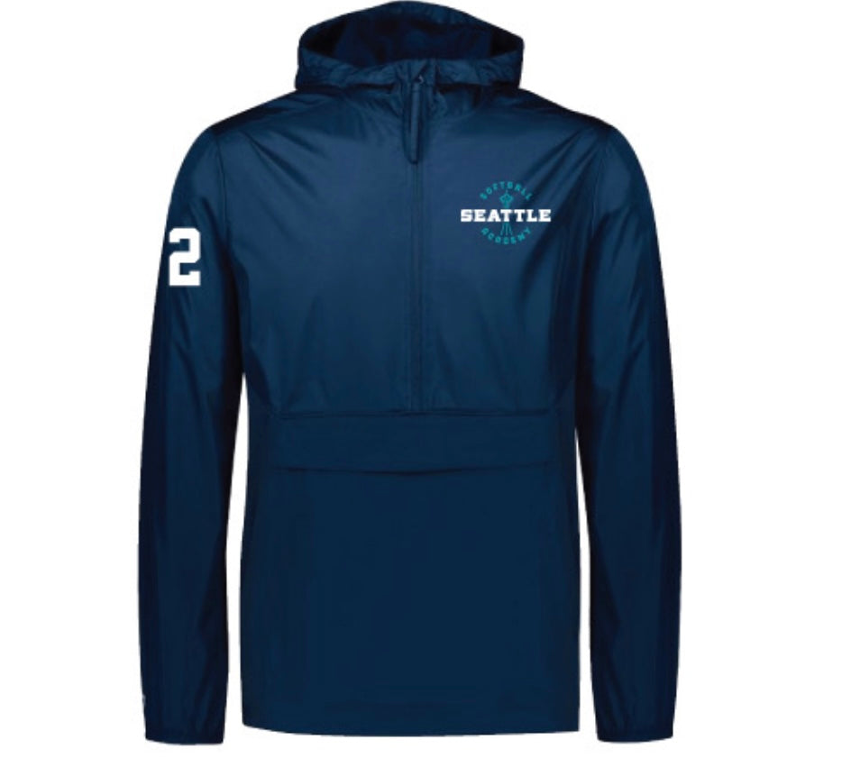 Youth 1/4 Zip SSA Team Windbreaker