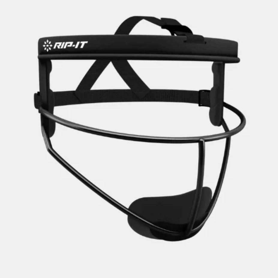 Solid Black Fielders Mask-Not Sold by SSA