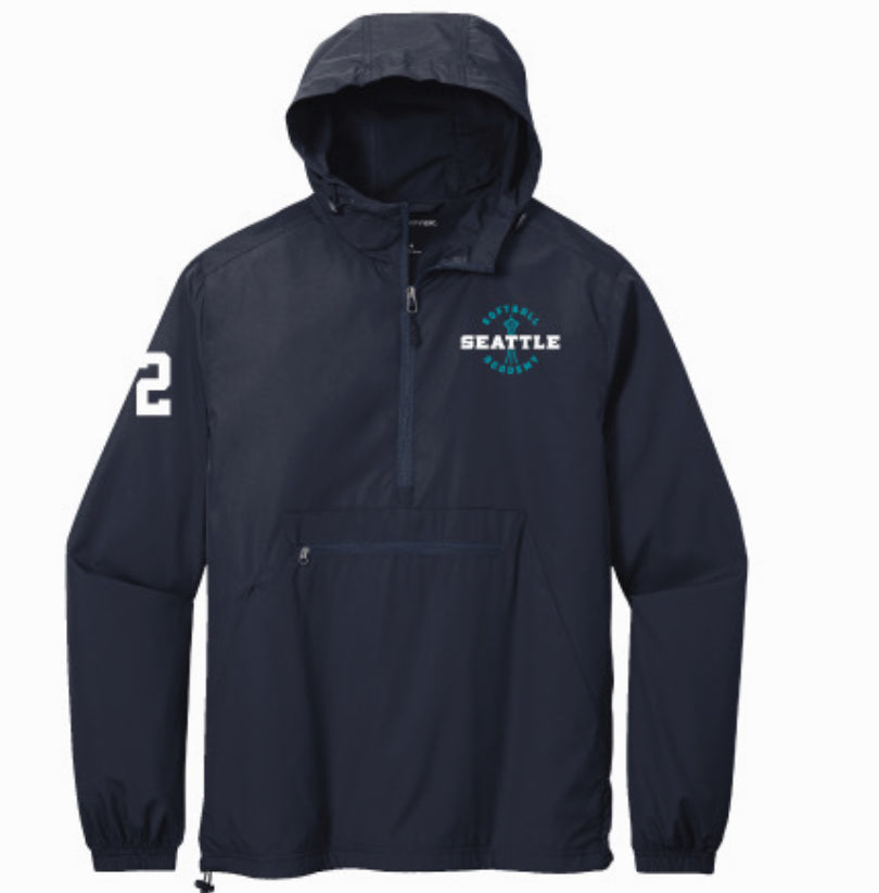 SSA Team 1/4 Zip Windbreaker
