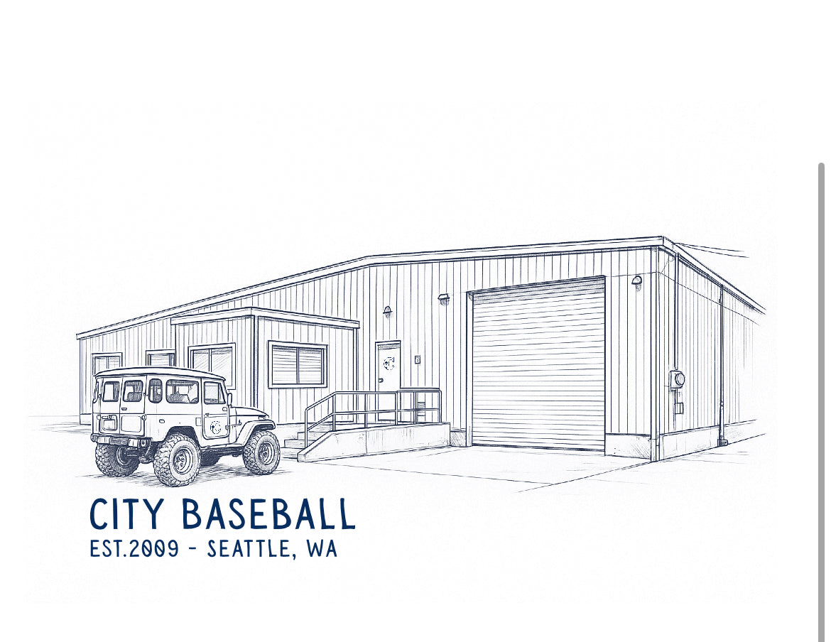 City Baseball Diner Mug