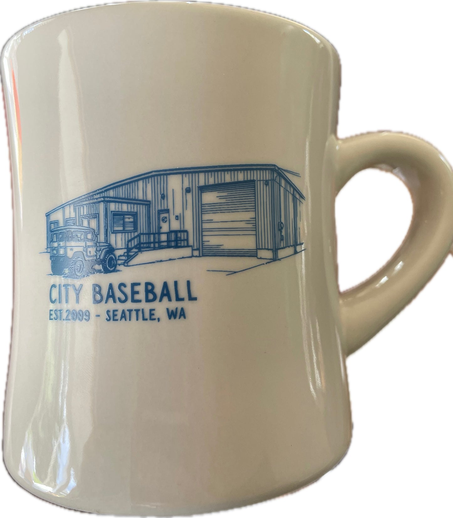City Baseball Diner Mug