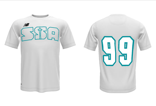 *NEW*SSA New Balance White Team Jersey