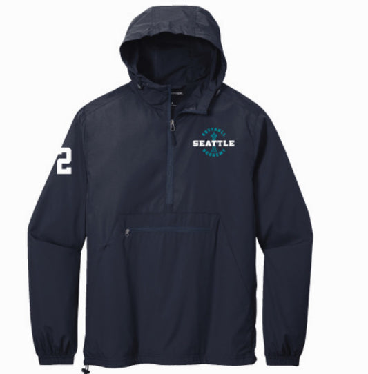 SSA Team 1/4 Zip Windbreaker